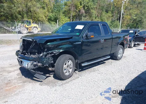 2013 Ford F-150 Xlt из США, поврежденный, VIN 1FTFX1EF3DFD16780